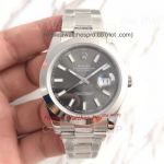 Stainless Steel Rolex Replica Oyster Perpetual Datejust ii Gray Dial Watch